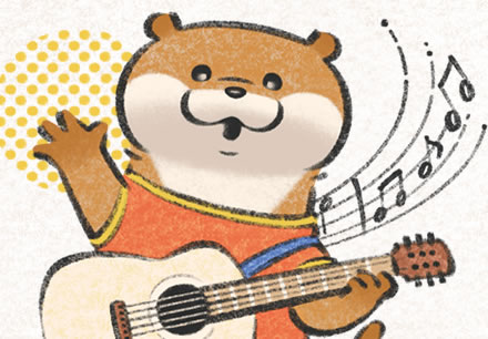 可愛い嘘のカワウソ原画展